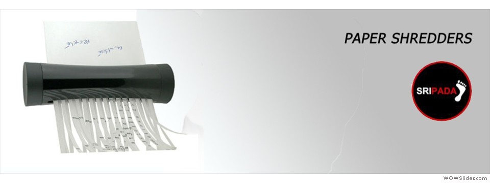 PAPER SHREDDERS